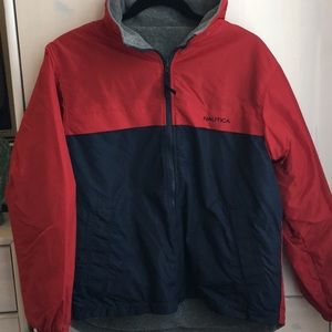 Red and Blue Nautical jacket